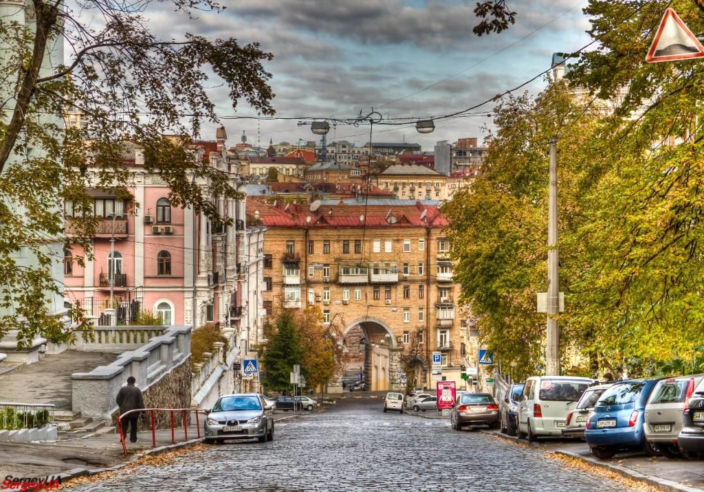 Апартаменты Two Bedroom Apartment on Liuteranska street Киев-37